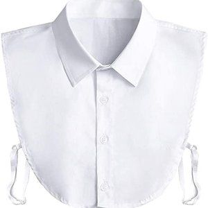 Fake Collar Detachable Dickey Collar Blouse Half Shirts Faux False Collar for Wo